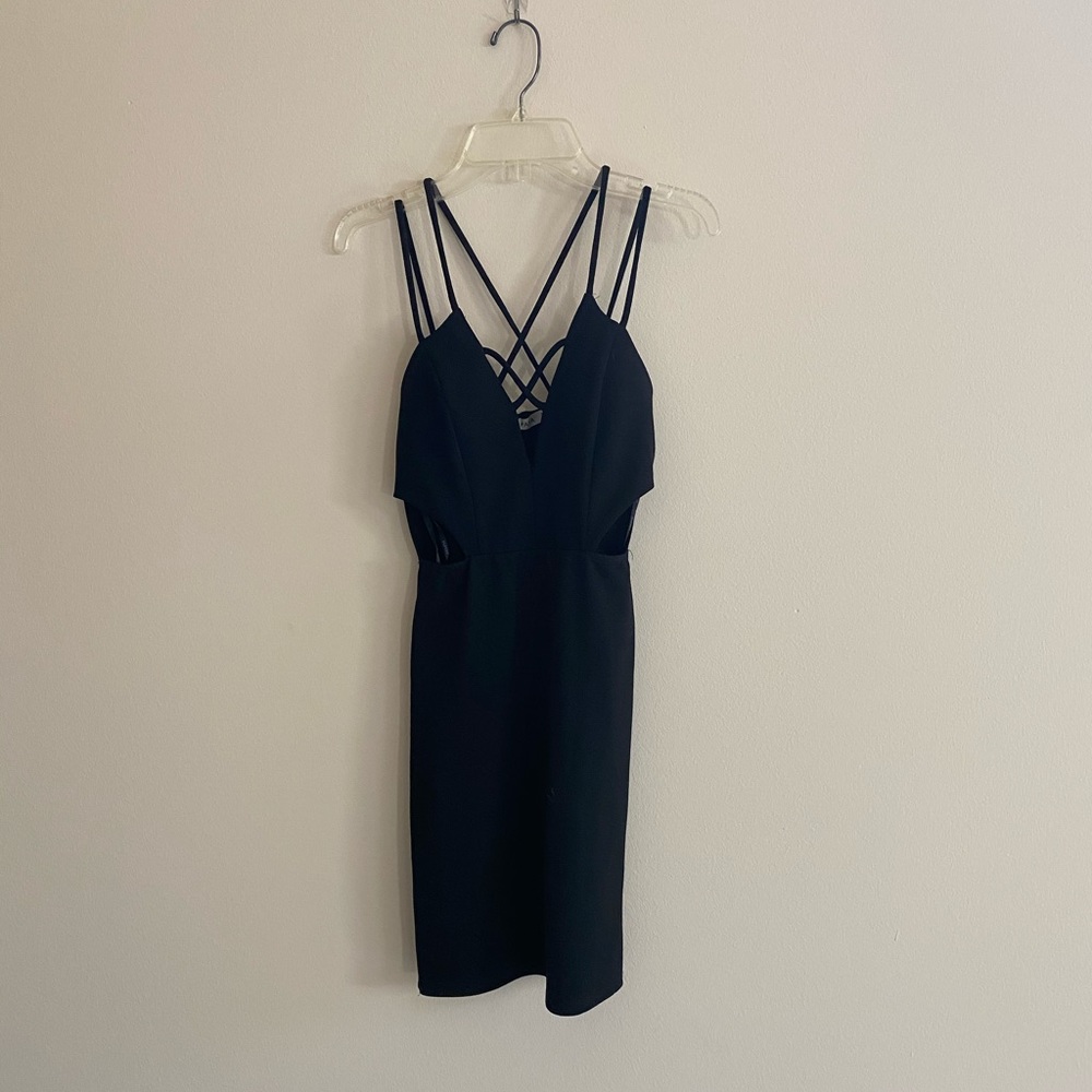 Sexy black dress